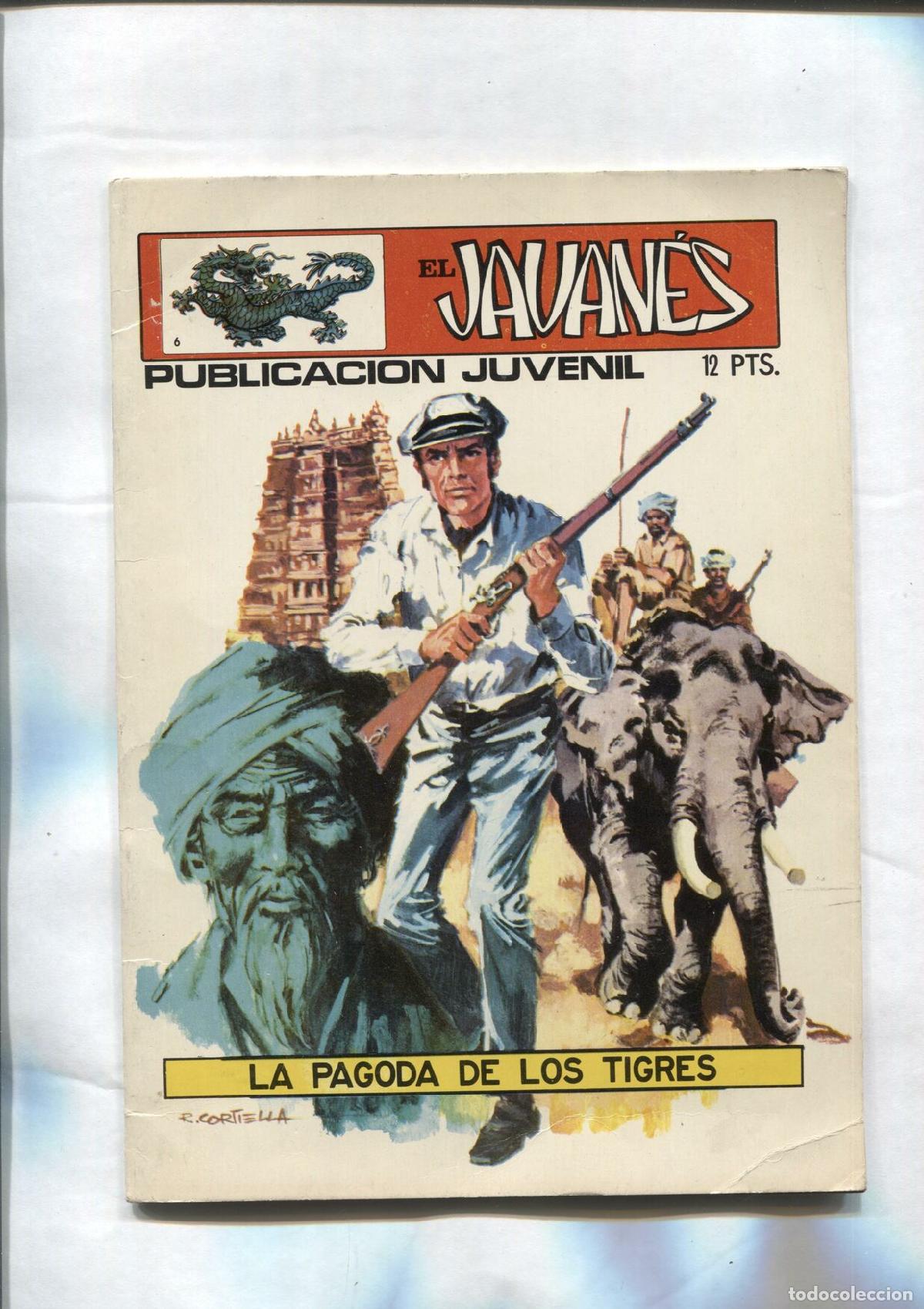 C&oacute;mics: El Javanes (Carrillo) numero 6: La pagoda de los tigres - Carrillo