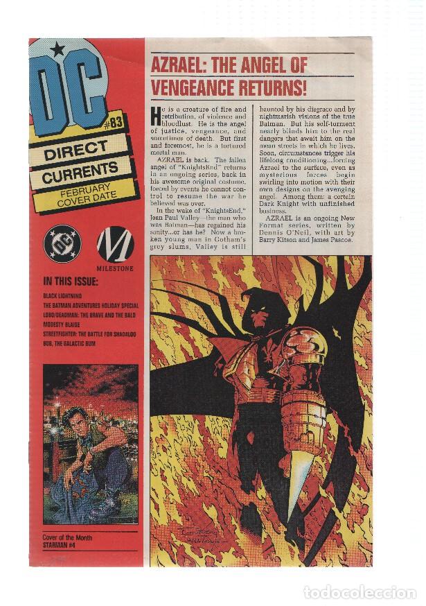 C&oacute;mics: DC DIRECT CURRENTS, Numero 83: FEBRUARY 1995 - VARIOS - Foto 1