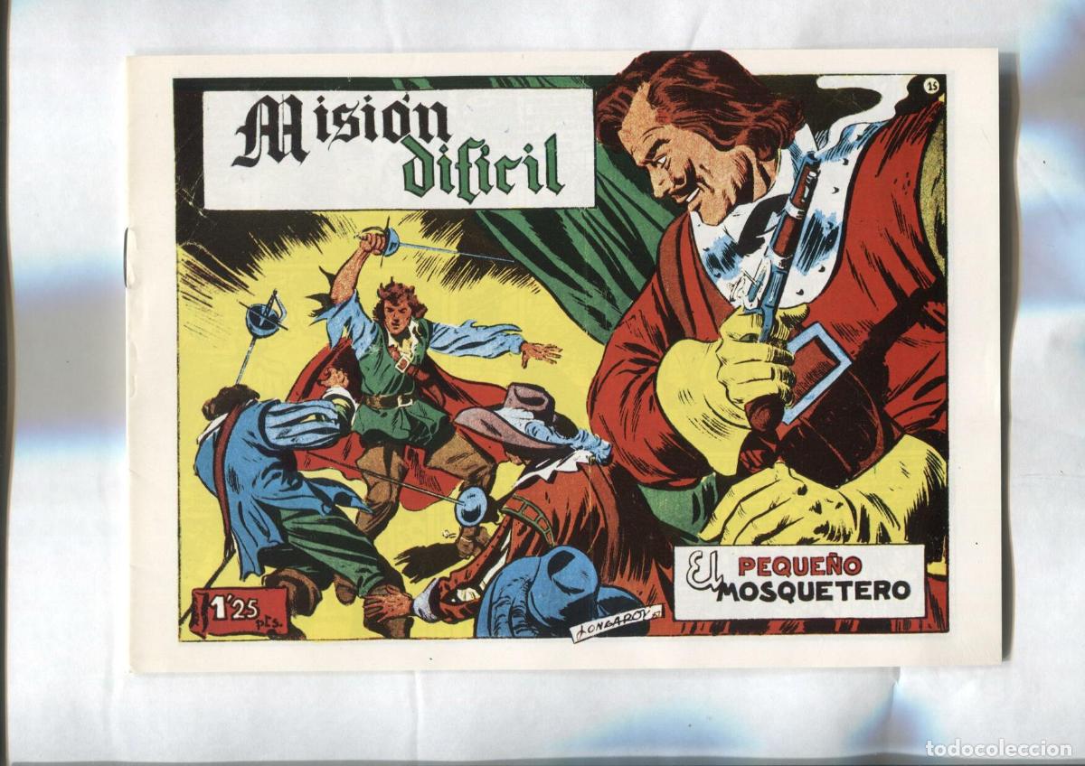C&oacute;mics: Facsimil: El Peque&ntilde;o Mosquetero numero 15: Mision dificil - - Foto 1