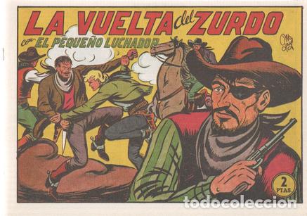 C&oacute;mics: Facsimil: El Peque&ntilde;o Luchador numero 124: La vuelta del zurdo - Manuel Gago