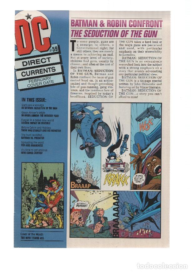 C&oacute;mics: DC DIRECT CURRENTS, Numero 59: FEBRUARY 1993 - VARIOS - Foto 1
