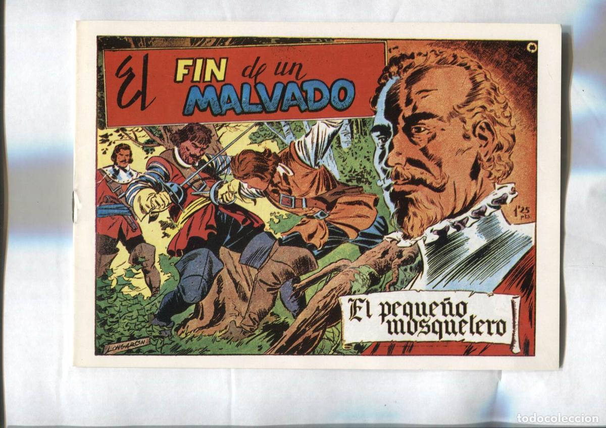 C&oacute;mics: Facsimil: El Peque&ntilde;o Mosquetero numero 18: El fin de un malvado -