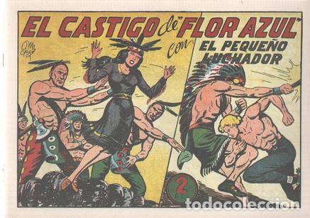 Fumetti: Facsimil: El Peque&ntilde;o Luchador numero 133: El castigo de Flor Azul - Manuel Gago