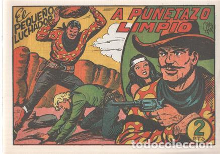 Comics: Facsimil: El Peque&ntilde;o Luchador numero 136: A pu&ntilde;etazo limpio - Manuel Gago