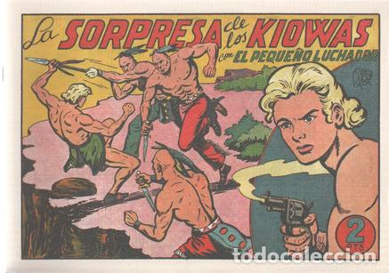 C&oacute;mics: Facsimil: El Peque&ntilde;o Luchador numero 134: La sorpresa de los Kiowas - Manuel Gago