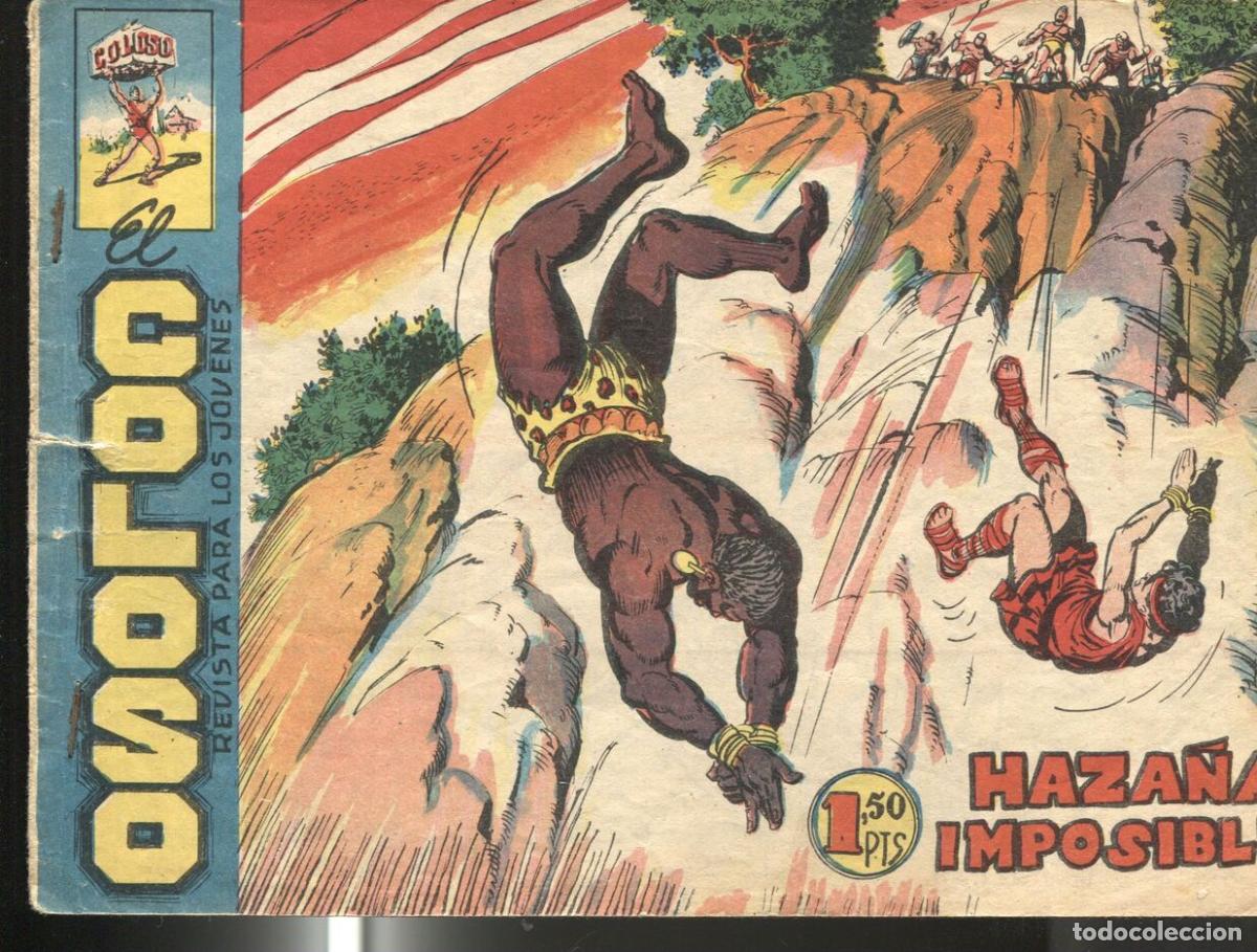Comics: Original de MAGA: El Coloso numero 25: Haza&ntilde;a imposible - Manuel Lopez Blanco