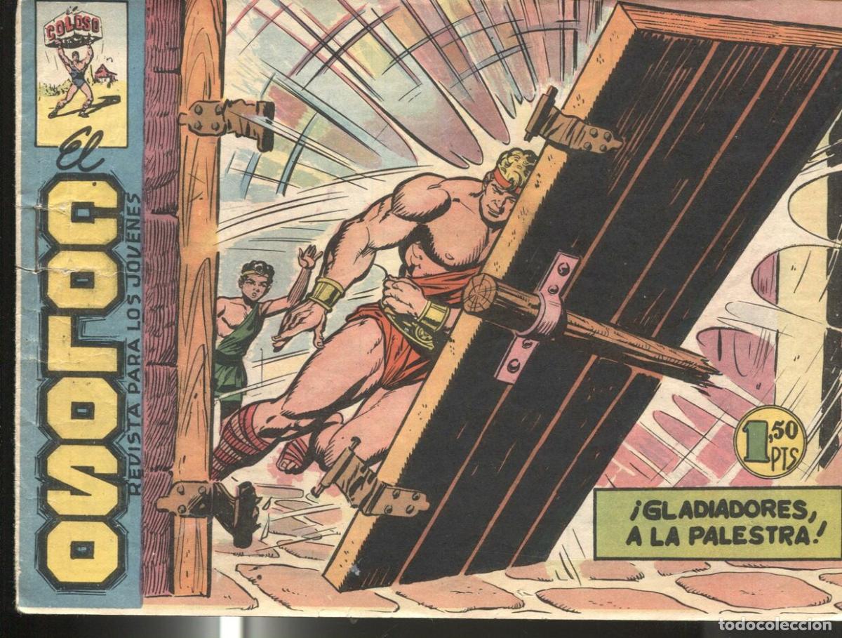 Comics: Original de MAGA: El Coloso numero 31: Gladiadores a la palestra - Manuel Lopez Blanco