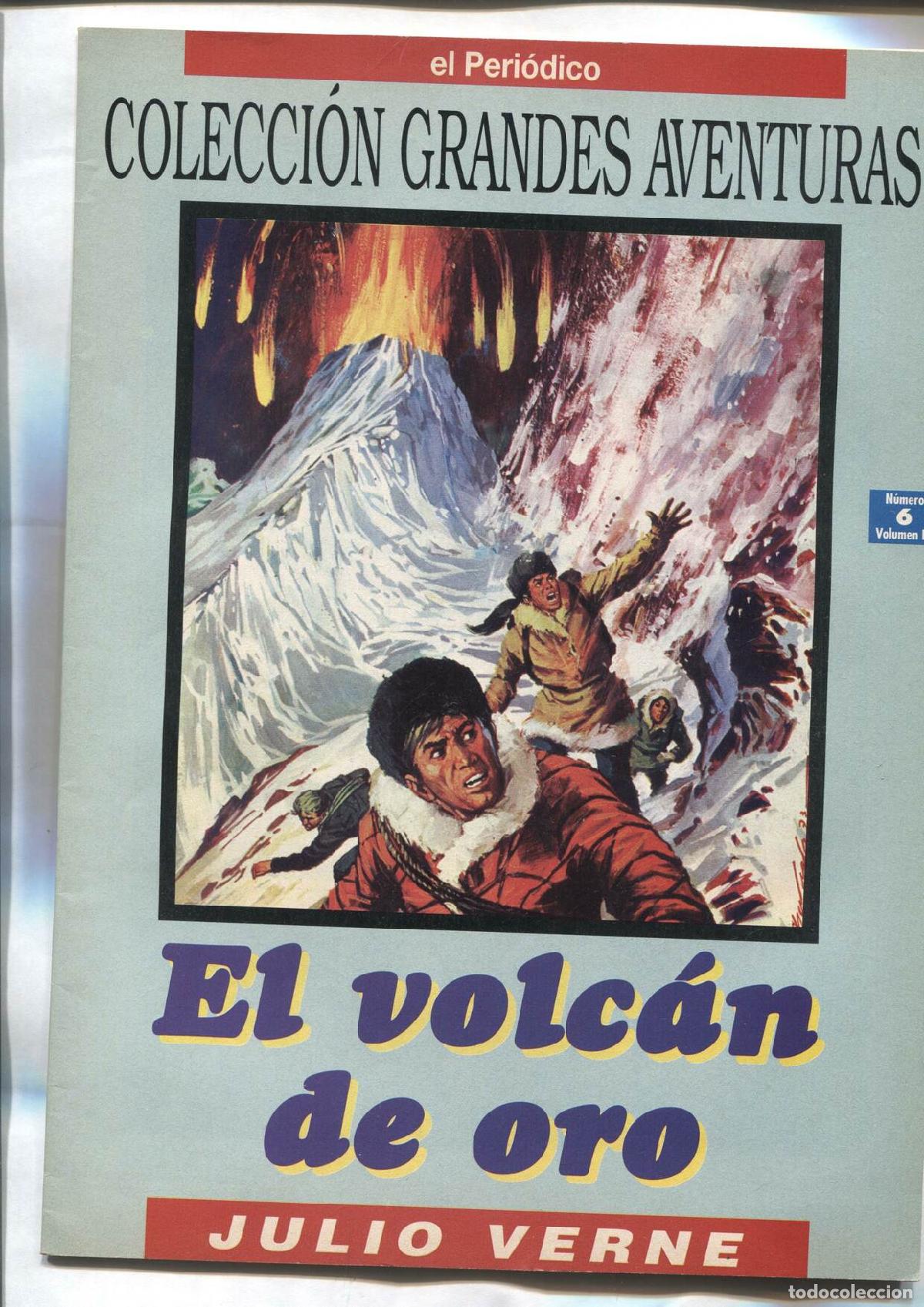 Fumetti: Grandes Aventuras tomo tercero numero 06: El volcan de oro - Julio Verne