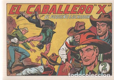 Comics: Facsimil: El Peque&ntilde;o Luchador numero 170: El caballero X - Manuel Gago
