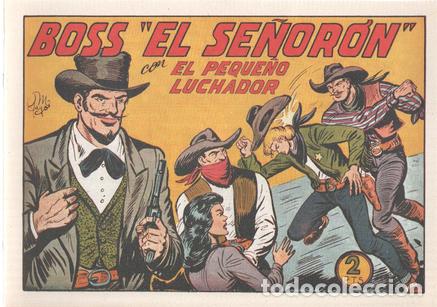 Comics: Facsimil: El Peque&ntilde;o Luchador numero 176: Boss el se&ntilde;oron - Manuel Gago