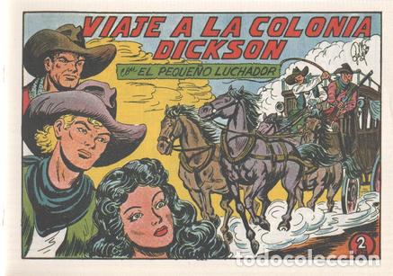 Comics : Facsimil: El Peque&ntilde;o Luchador numero 206: Viaje a la colonia Dickson - Manuel Gago