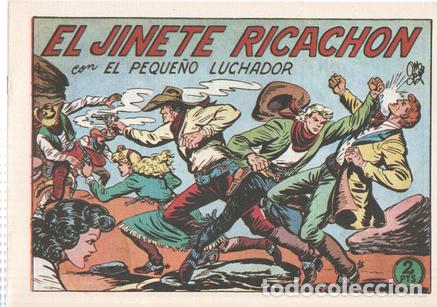 C&oacute;mics: Facsimil: El Peque&ntilde;o Luchador numero 215: El jinete ricachon - Manuel Gago