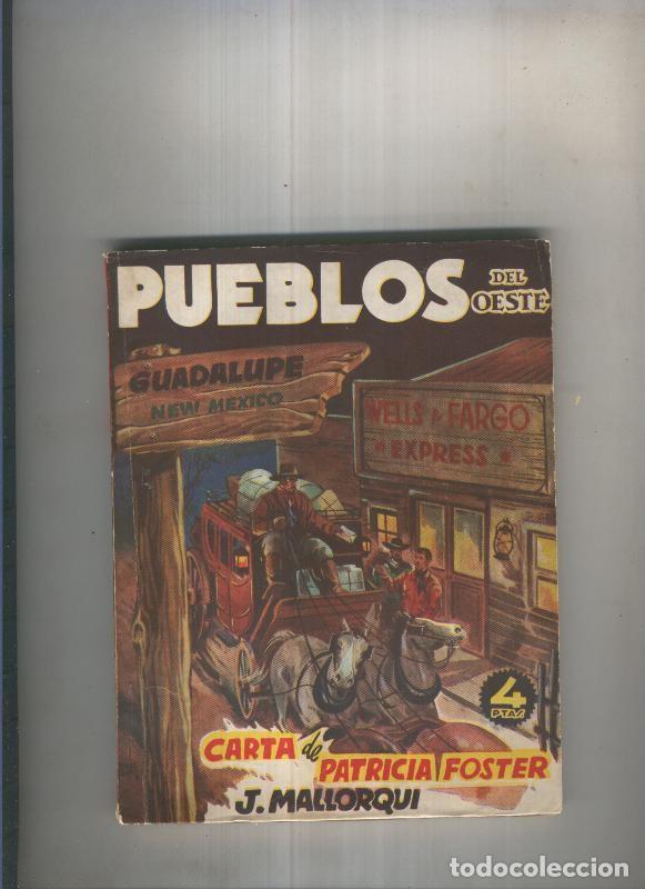 Fumetti: Pueblos del Oeste:Guadalupe New Mexico:Carta de Patricia Foster - J. Mallorqui
