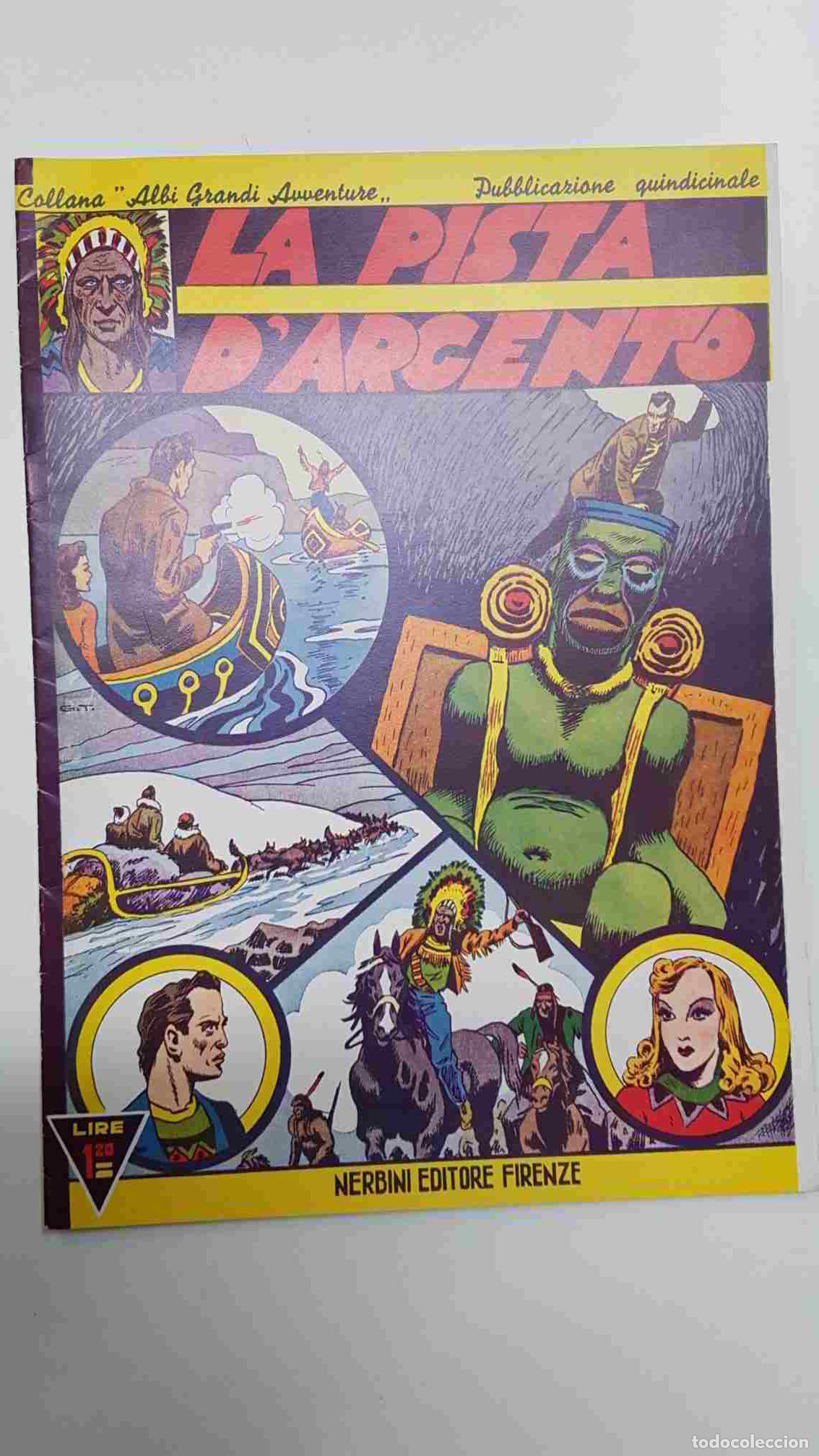 Comics: Comic: La Pista dArgento collana Albi Grandi Avventure