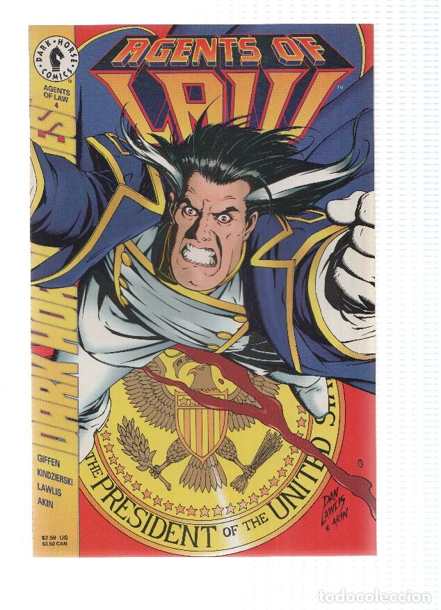 Comics: Dark Horse Heroes, AGENTS OF LAW, Vol.1 Numero 04: Kingdom Come (Dark Horse 1995) - Keith Giffen