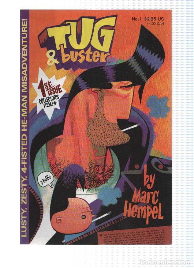 Comics: TUG AND BUSTER, Vol. 1 Numero 01: Me,n tugs goin cruisin fer Babes (Art and Soul) - Marc Hempel