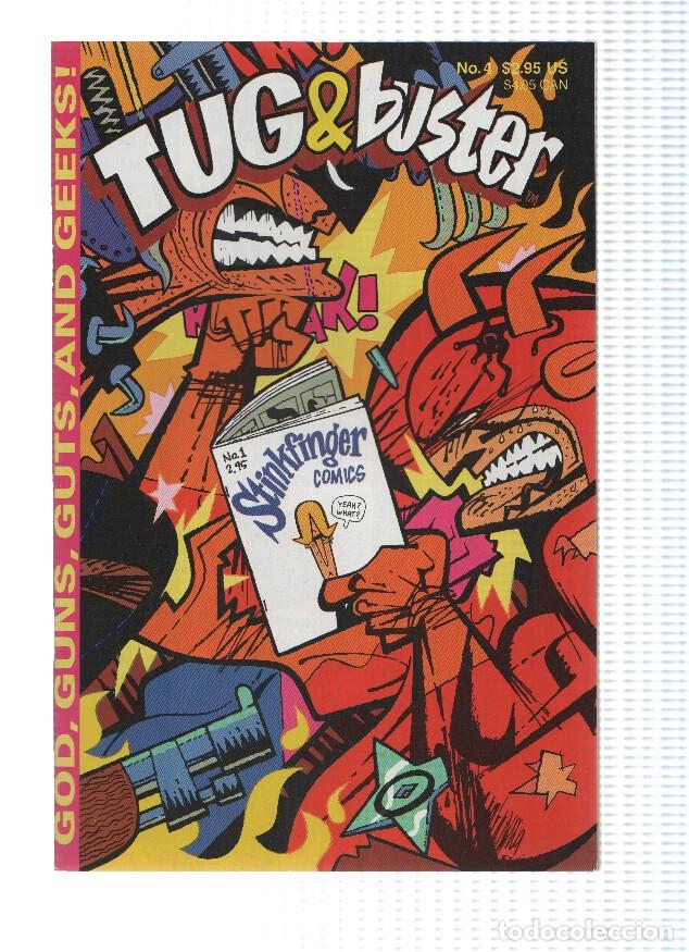 Comics: TUG AND BUSTER, Vol. 1 Numero 04: Tug,s Going Bald (Art and Soul) - Marc Hempel