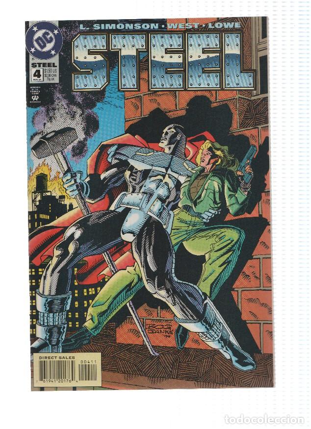 Comics: STEEL, Volume 1, Numero 04: Bad Times (DC Comics) - Jon Bogdanove