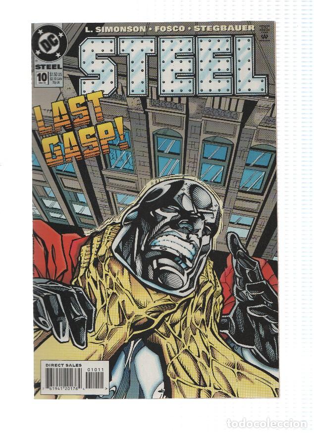 Comics: STEEL, Volume 1, Numero 10: Blodd Guilt (DC Comics) - Jon Bogdanove
