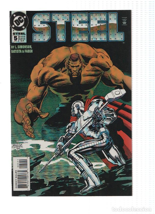 C&oacute;mics: STEEL, Volume 1, Numero 05: Retaliation (DC Comics) - Jon Bogdanove - Foto 1