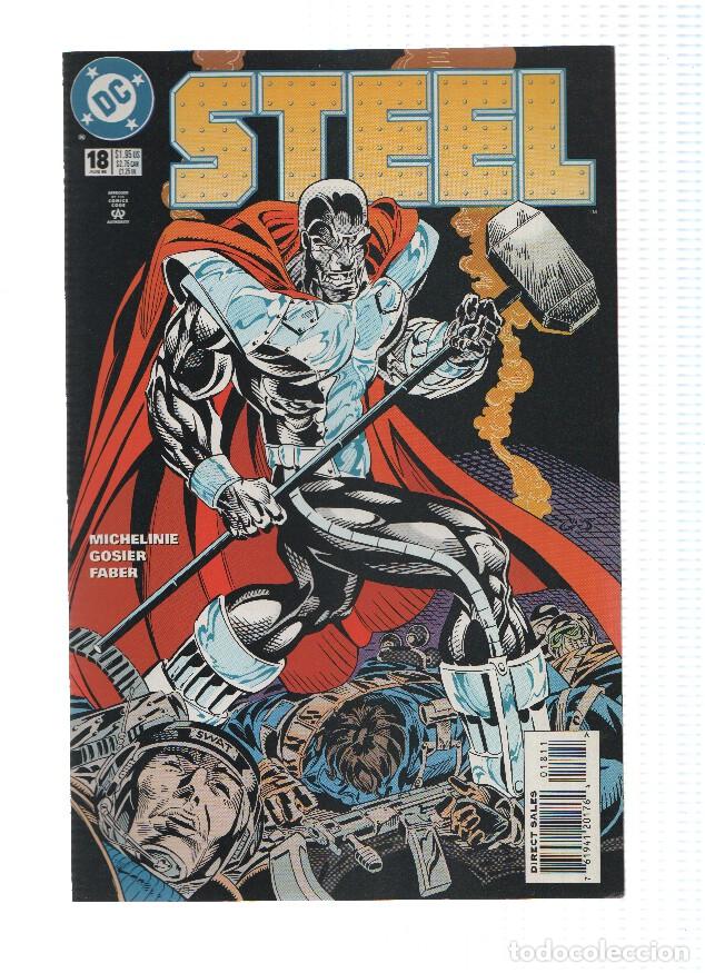 Comics: STEEL, Volume 1, Numero 18: Wasted Flowers (DC Comics) - Jon Bogdanove