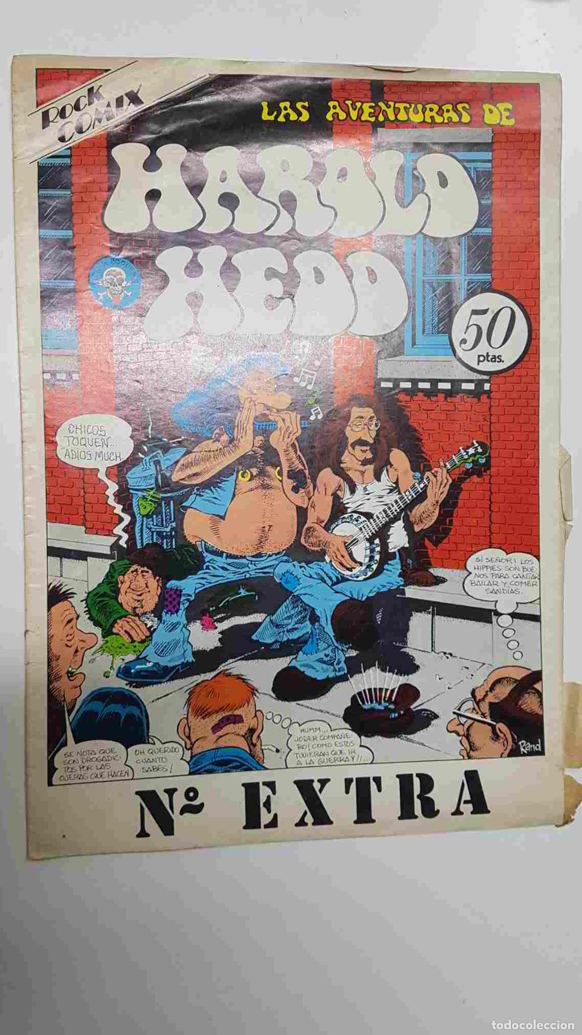 C&oacute;mics: comic: Rock Comix. Las Aventuras de Harold Hedd. Numero extra - Foto 1