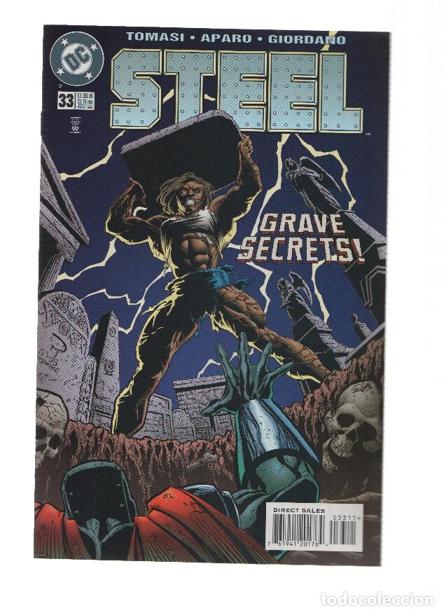 Comics: STEEL, Volume 1, Numero 33: Withdrawal Symptoms (DC Comics) - Jon Bogdanove