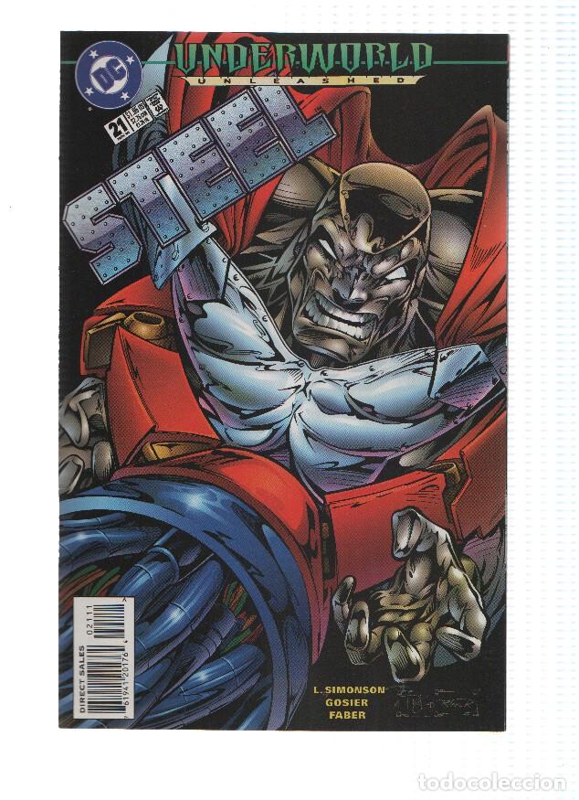 C&oacute;mics: STEEL, Volume 1, Numero 21: Stalker (DC Comics) - Jon Bogdanove - Foto 1