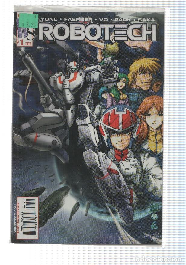 C&oacute;mics: Comic, Wldstorm: Robotech num 01 - From the Stars. Special thanks to TOm Bateman and Erik Ko.