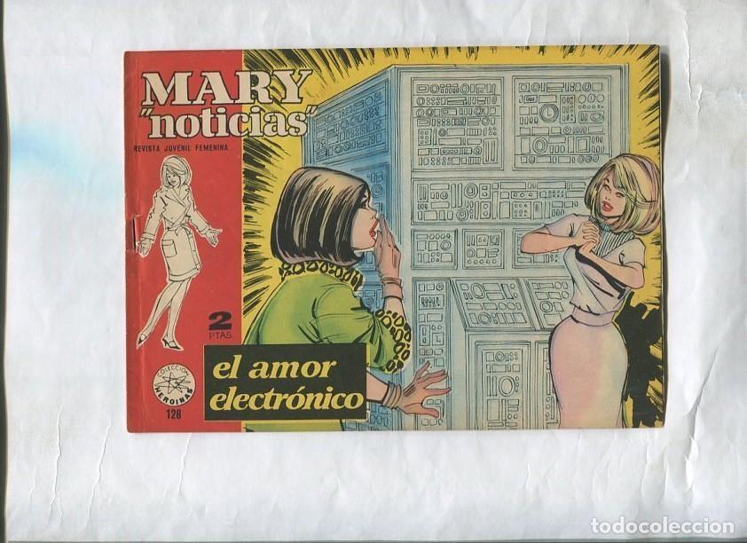 Comics: Mary Noticias numero 128: trasera foto de Bonanza - Roy Mark-Carmen barbara