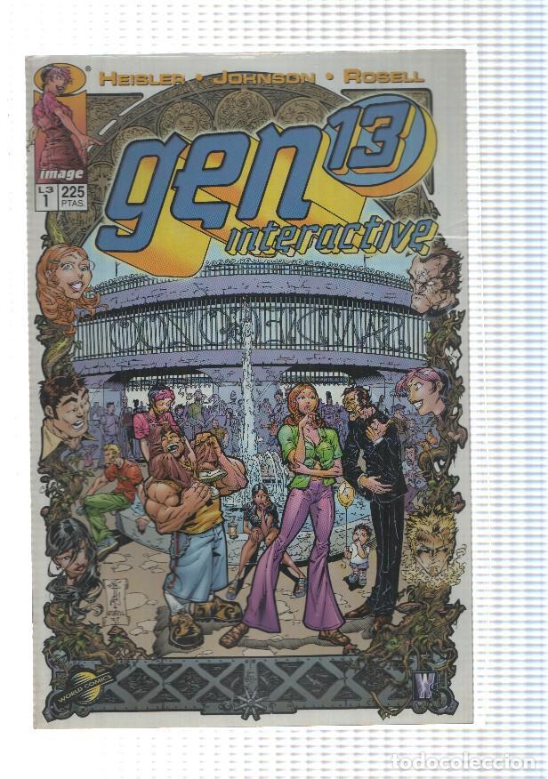 Comics: Image, Comic: Gen 13 Interactive. World Comics