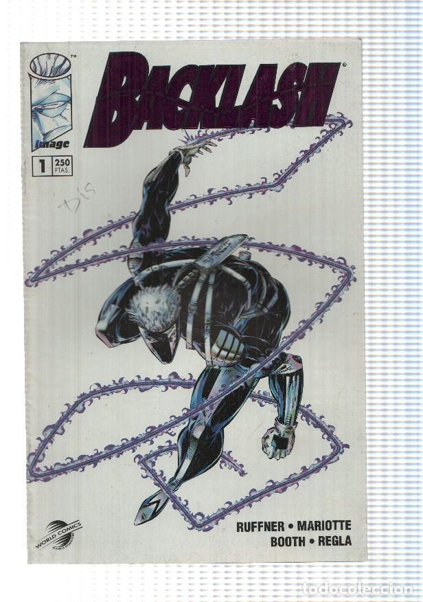 C&oacute;mics: Image, Comic: Backlash num 01, octubre de 1995 - Huida del Purgatorio. World Comics - Foto 1
