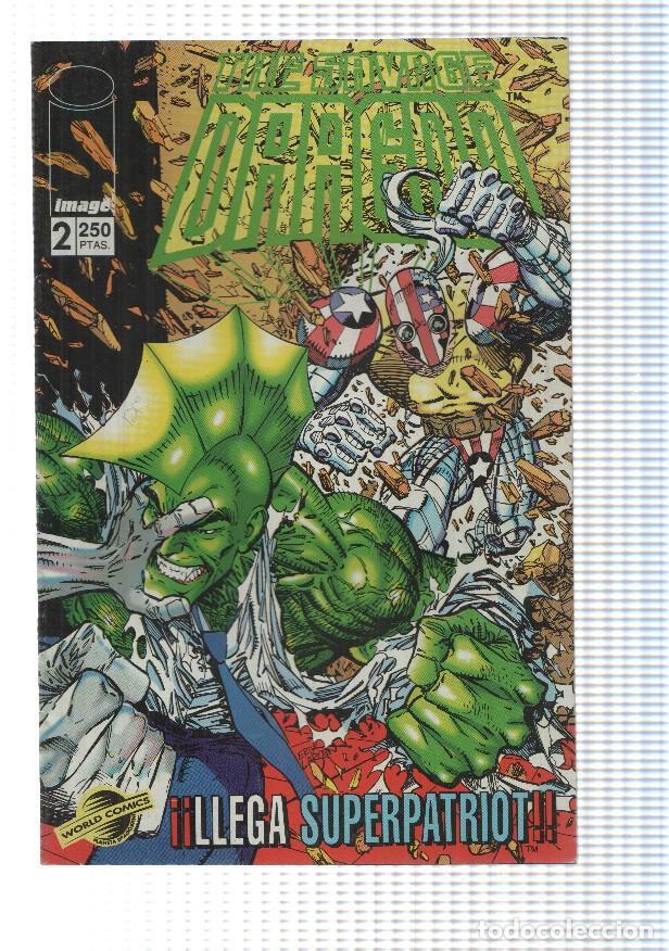 C&oacute;mics: Image, Comic: The Savage Dragon num 02 (1994) - Born again, Patriot. World Comics - Foto 1