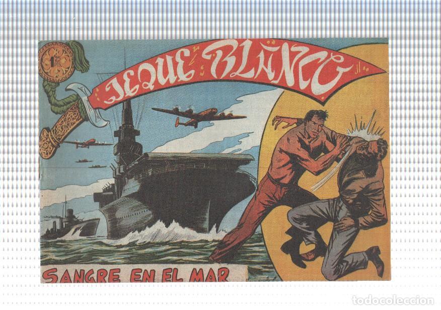 C&oacute;mics: Facsimil: Jeque Blanco numero 026: Sangre en el mar - Foto 1