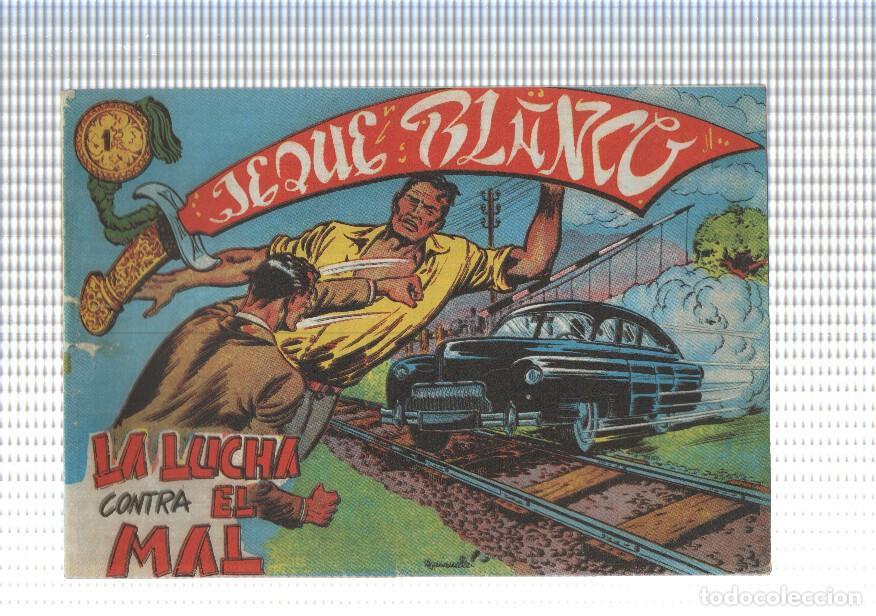 C&oacute;mics: Facsimil: Jeque Blanco numero 036: la lucha contra el mal - Foto 1