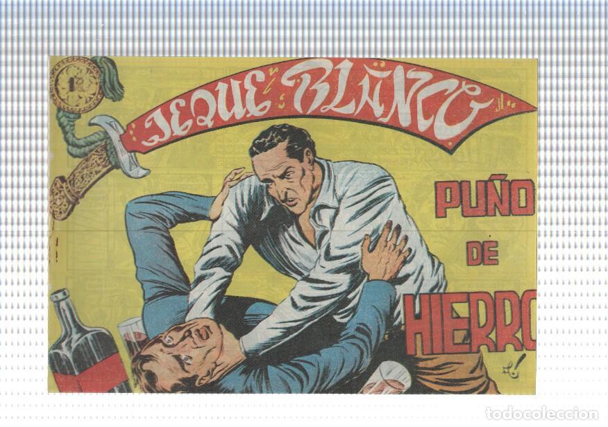 C&oacute;mics: Facsimil: Jeque Blanco numero 044: Pu&ntilde;o de hierro - Foto 1