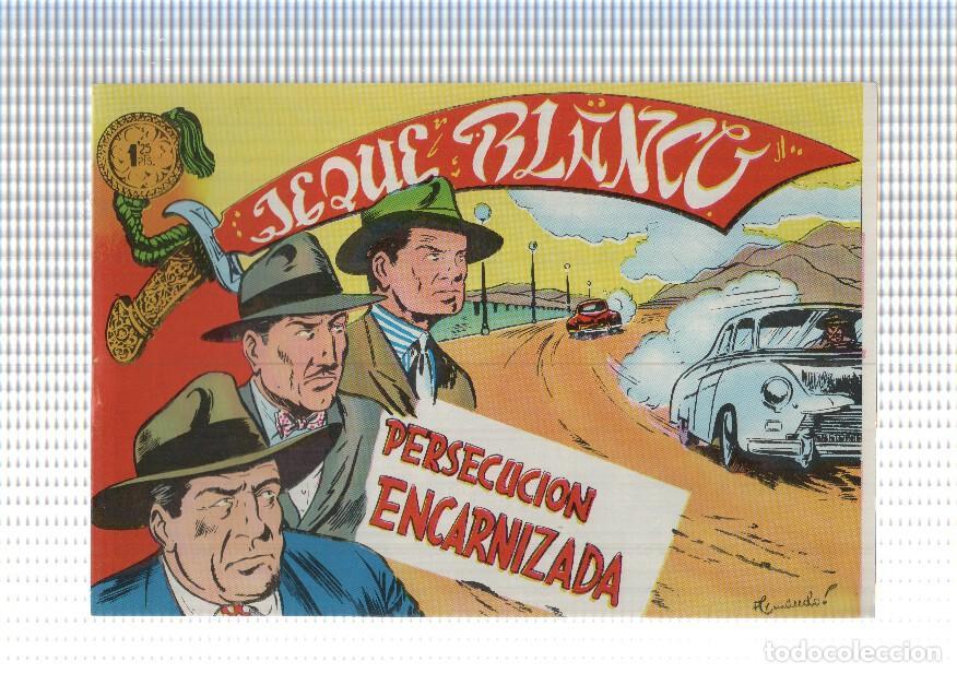 C&oacute;mics: Facsimil: Jeque Blanco numero 066: Persecucion encarnizada - Foto 1