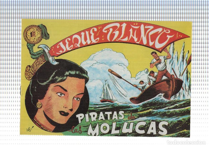 Comics: Facsimil: Jeque Blanco numero 111: Piratas de las molucas
