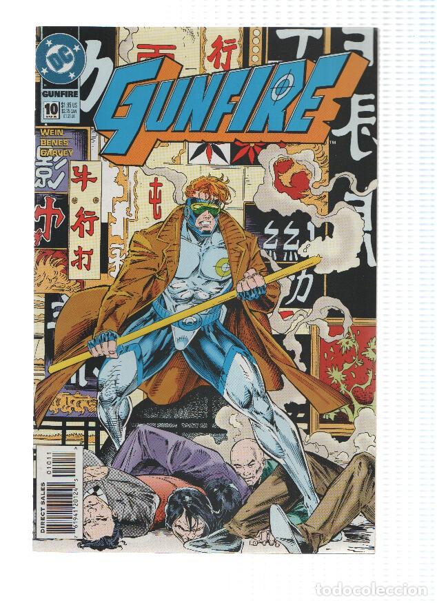 Fumetti: GUNFIRE, Volume 1 Numero 10: The Hong Kong Shuffle (DC Comics) - Len Wein