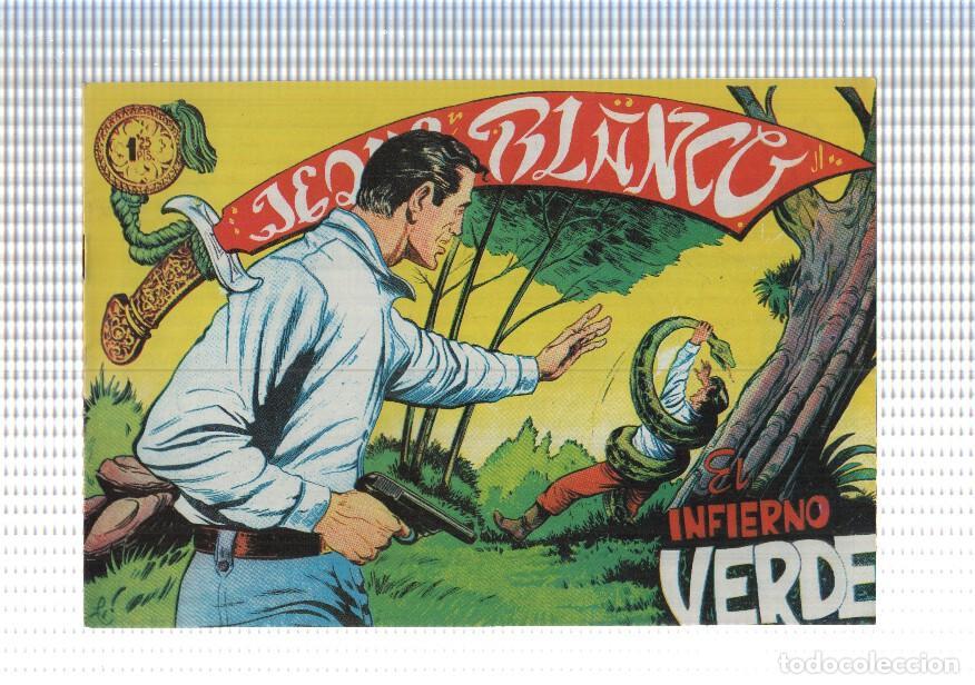 C&oacute;mics: Facsimil: Jeque Blanco numero 126: El infierno verde - Foto 1