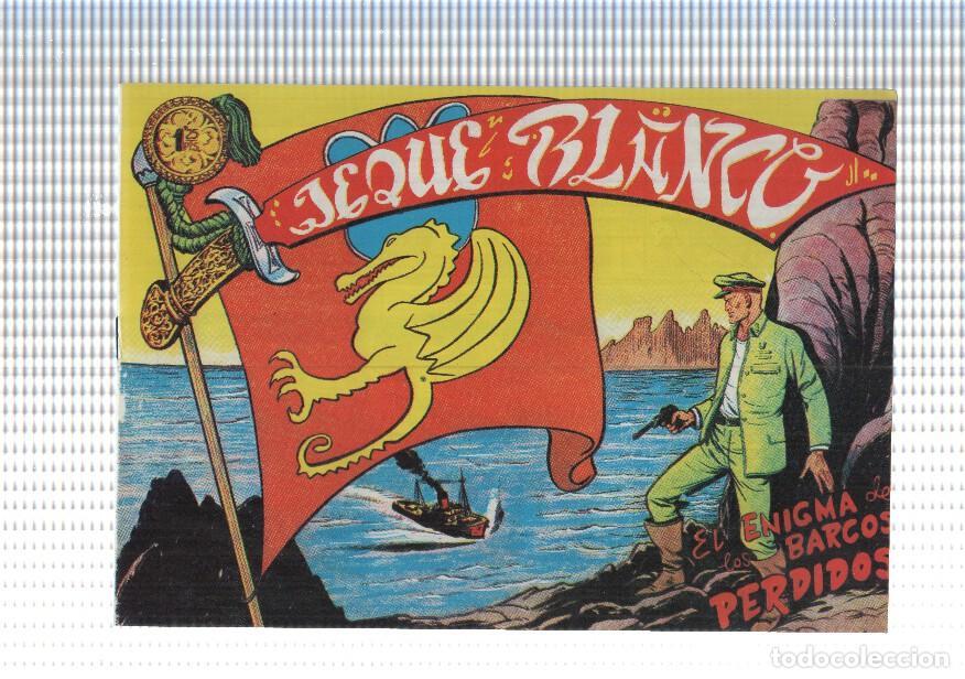 C&oacute;mics: Facsimil: Jeque Blanco numero 124: El enigma de los barcos perdidos - Foto 1