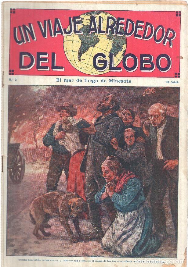 Comics: Un viaje alrededor del globo numero 02: El mar de fuego de Minesota