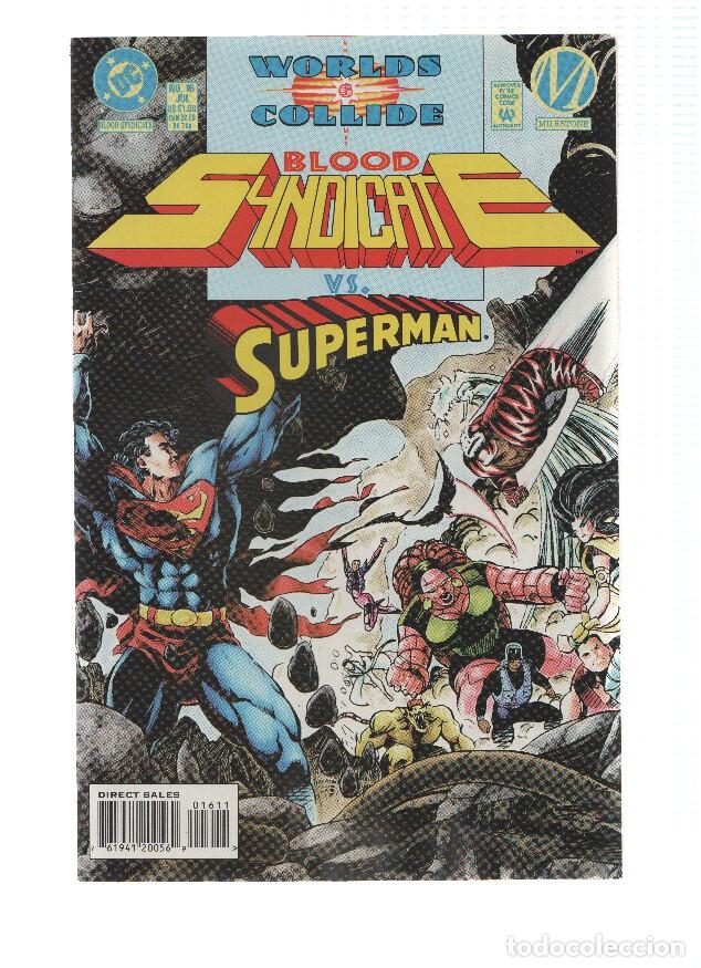 C&oacute;mics: BLOOD SYNDICATE, Volume 1 Numero 16: Toys of the Gods (Milestone) - Ivan Velez Jr.