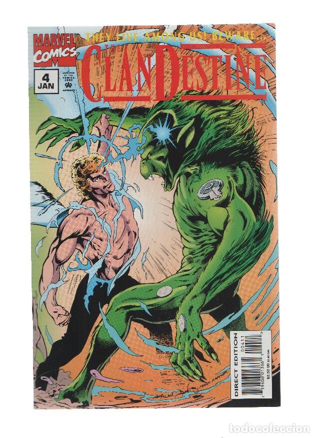 Comics: THE CLANDESTINE, Volume 01 Numero 04: Wait till your Father gets Home (Marvel Comics) - Alan Davis