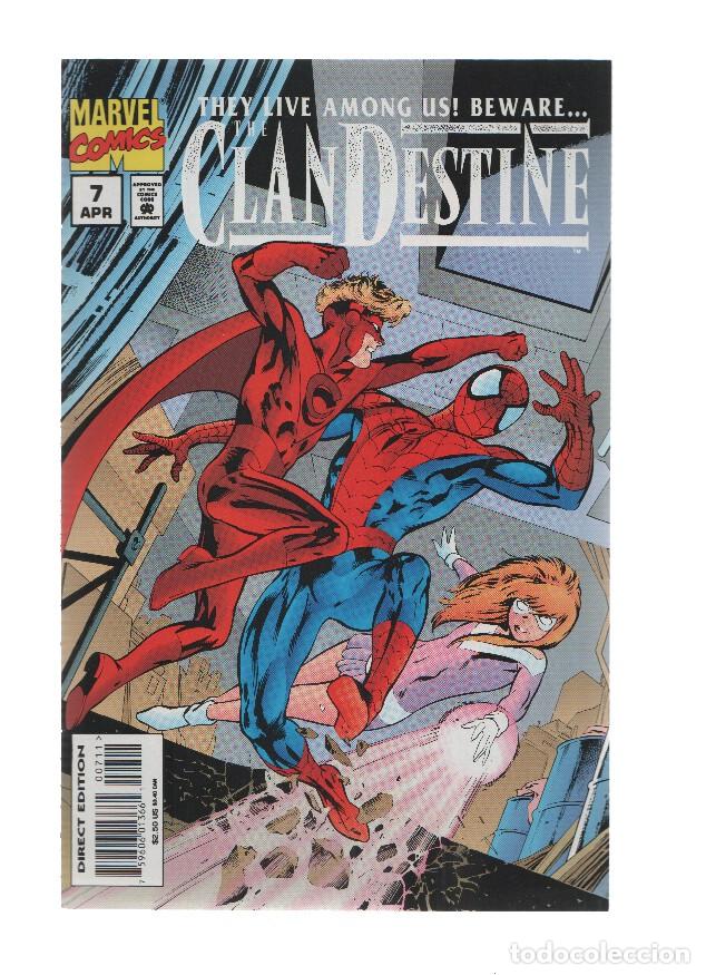 C&oacute;mics: THE CLANDESTINE, Volume 01 Numero 07: Real Heroes (Marvel Comics) - Alan Davis - Foto 1