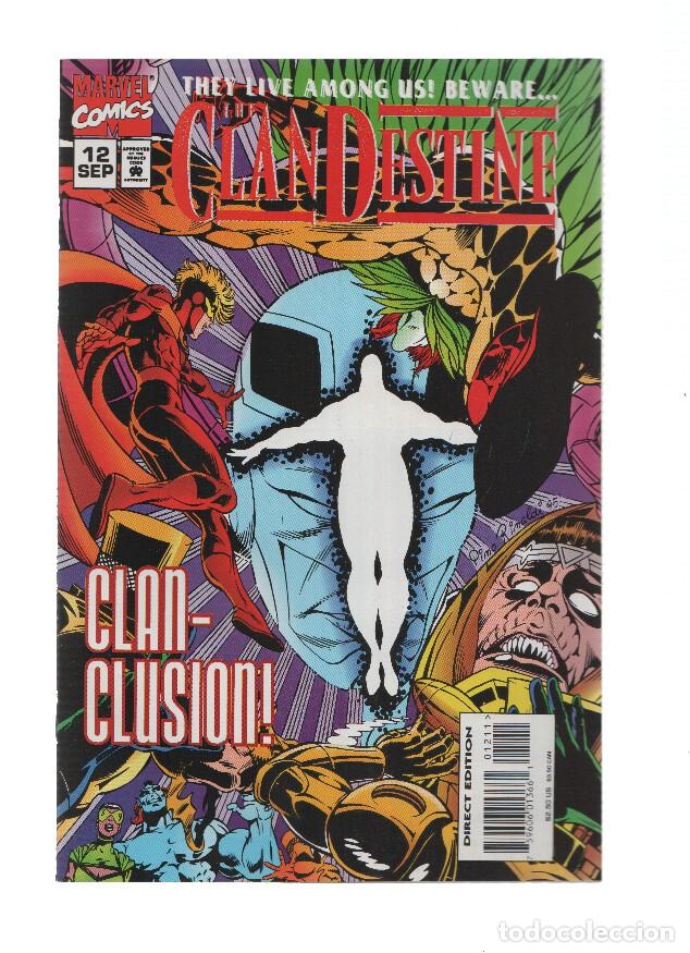 Comics: THE CLANDESTINE, Volume 01 Numero 12: Stop! and Smell the Roses (Marvel Comics) - Alan Davis