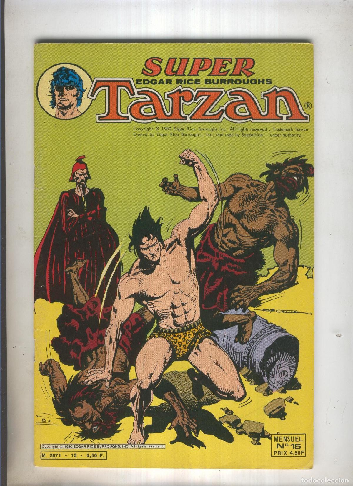 C&oacute;mics: Super Tarzan numero 15: Les hommes araignees - VARIOS - Foto 1