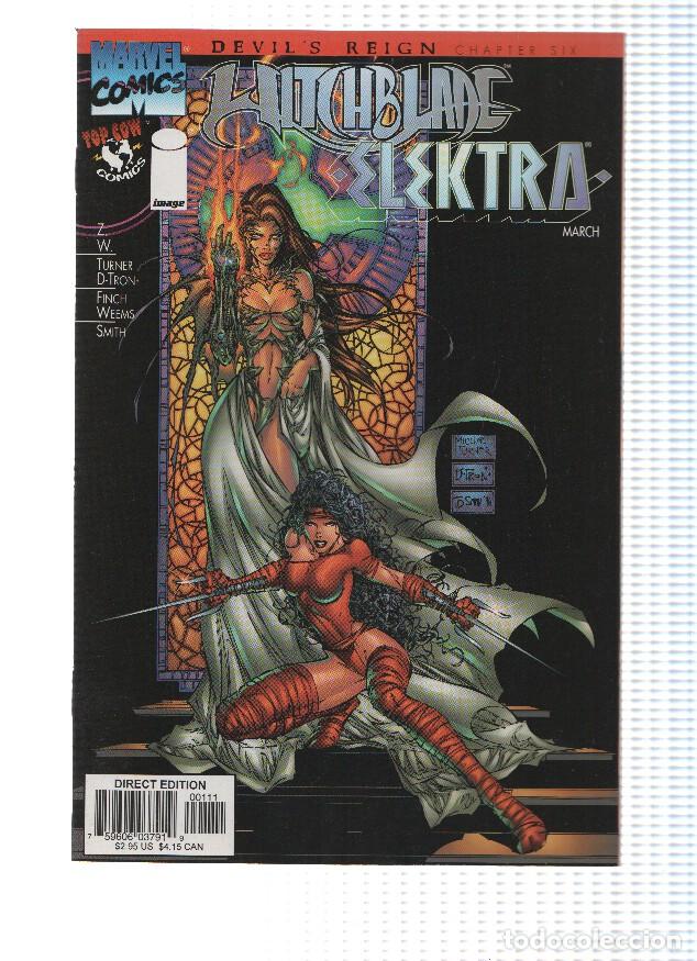 C&oacute;mics: DEVIL,S REIGN, Volume 1, Numero 06: WITCHBLADE / ELEKTRA (Top Cow) - VARIOS - Foto 1