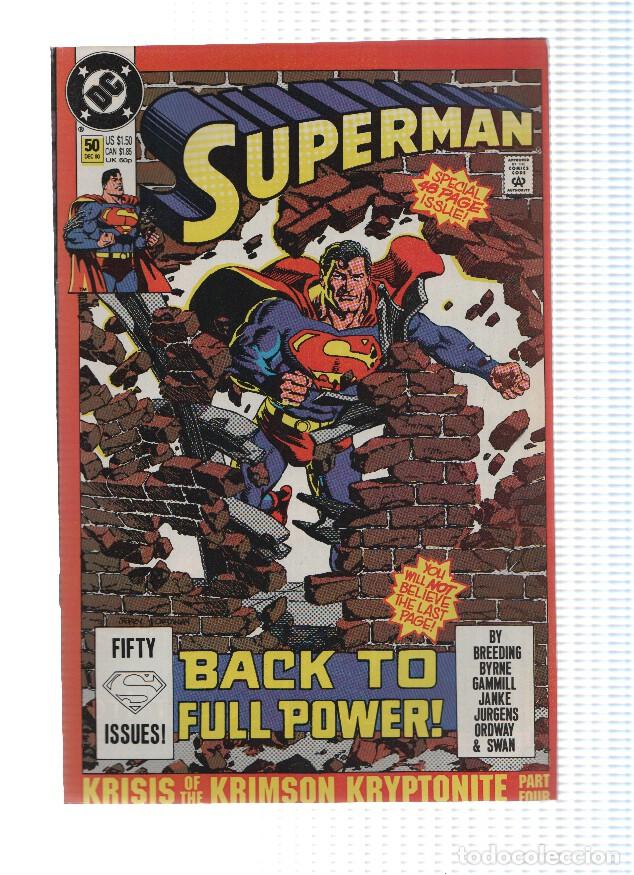 C&oacute;mics: SUPERMAN, Volume 2, Numero 50: The Human Factor (DC Comics) - John Byrne - Foto 1