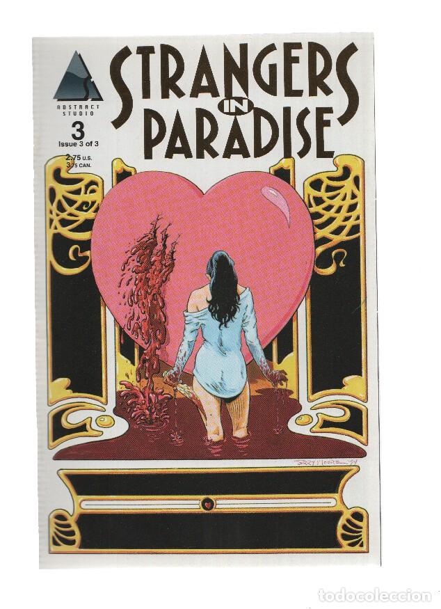 Comics : STRANGERS IN PARADISE, Mini-Serie: Numero 03, GOLD RE-PRINT (Abstract Studios) - Terry Moore